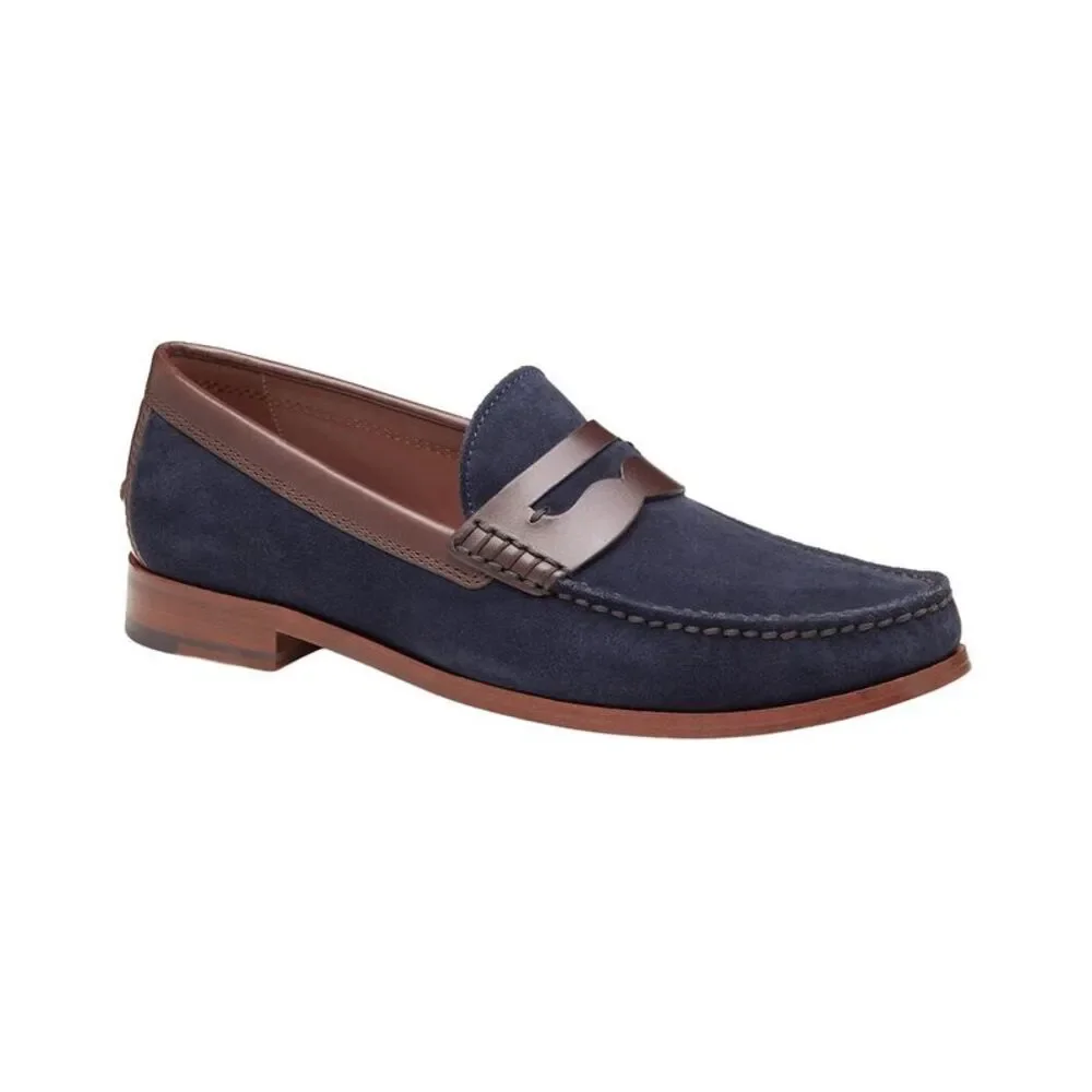 Johnston & Murphy Baldwin Penny Loafer Suede Loafer